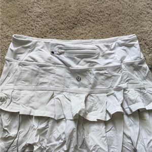 lululemon athletica white Mini Skirt